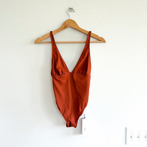Bondi Born One Piece Swimsuit Copper EL_M334V_COP NWT