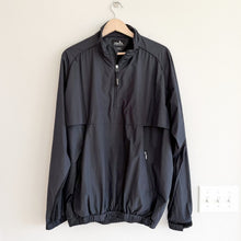 Load image into Gallery viewer, Ashworth Weather System Windbreaker Pullover Long Sleeve Jacket Black XL
