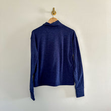 Load image into Gallery viewer, Outdoor Voices 1/4 Zip Pullover Sweater Blue M

