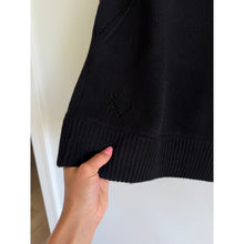 Load image into Gallery viewer, Zadig &amp; Voltaire Boxy RC Bijoux Knit Mock Neck Pullover Sweater Black L NWT
