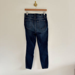 Kut from the Kloth Connie Fab Ab Ankle Button Fly High Rise Skinny Jeans 4