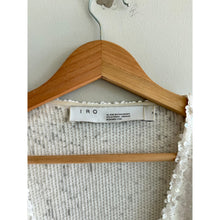 Load image into Gallery viewer, IRO Around Embellished Sequin Oversized V-Neck Dolman Sleeve Blouse White 34
