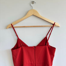 Load image into Gallery viewer, Lulus Reinette Rust Red Midi Dress S
