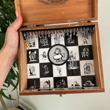 Load image into Gallery viewer, Sancho Panza Wood Cigar Box With Leather Strap Brown

