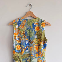 Load image into Gallery viewer, J. McLaughlin Paulina Parotta Embroidered Mini Sheath Dress Green Multi 4 NWT
