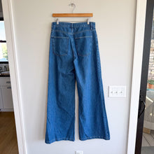 Load image into Gallery viewer, Triarchy Organic Cotton Denim Ms Fonda High Rise Wide Leg Jeans Blue 29
