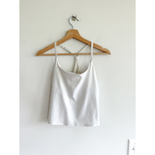 Load image into Gallery viewer, Outdoor Voices TechSweat Move Free Racerback Activewear Tank Top White L
