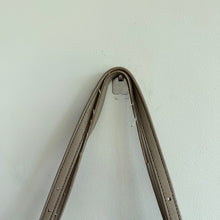 Load image into Gallery viewer, Tory Burch Robinson Saffiano Leather Adjustable Strap Tote Bag Light Gray
