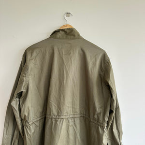 Sanctuary Otis Zip Up Drawcord Waist Outdoor Utility Jacket Green S