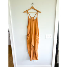 Load image into Gallery viewer, FP Movement Hot Shot Sleeveless Wide Leg Jumpsuit Orange XS
