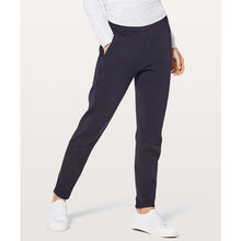 Load image into Gallery viewer, Lululemon Tech Lux 27.5" Tapered Leg High Rise Pants Midnight Navy 4 NWT
