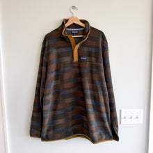 Load image into Gallery viewer, Patagonia Micro D Snap-T Fleece Pullover in Native Seeds: Industrial Green XXL
