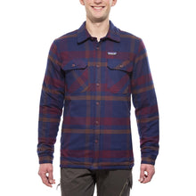 Load image into Gallery viewer, Patagonia Fjord Insulated Plaid Pattern Long Sleeve Shirt Jacket Blue XL
