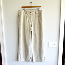 Load image into Gallery viewer, Lululemon City Sleek Utilitech Extra Wide Leg Pants Bone 32
