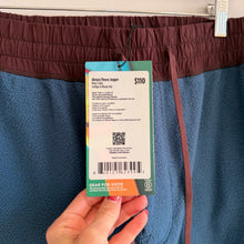 Load image into Gallery viewer, Cotopaxi Abrazo Fleece Colorblock Jogger Pants Indigo &amp; Black Iris XXL NWT
