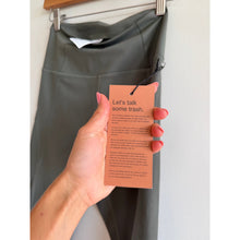 Load image into Gallery viewer, Girlfriend Collective Compressive High Rise 7/8 Activewear Leggings Gray S NWT
