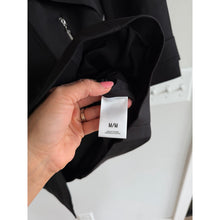 Load image into Gallery viewer, Express Double-Breasted Belted Outdoor Casual Trench Coat Black M NWT
