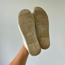 Load image into Gallery viewer, AllSaints Trish Platform Leather Lace Up Low Top Casual Sneakers White 8
