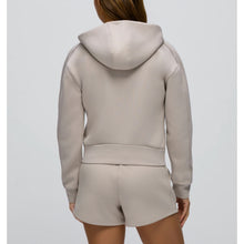 Load image into Gallery viewer, UNRL Essence Full Zip Stretch Hoodie Sweatshirt Pebble Beige S
