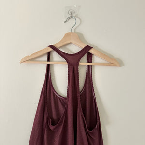 Lululemon 105 F Singlet Tank Top in Bordeaux Drama