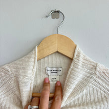 Load image into Gallery viewer, Club Monaco Emma Cashmere Ribbed Pullover Sweater Ivory XS
