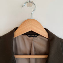 Load image into Gallery viewer, Bill Blass 100% Cashmere 3-Button Suit Jacket Blazer Moss Green 46R
