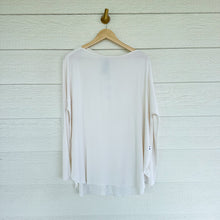 Load image into Gallery viewer, Kit And Ace Burrow Pullover Oversized Boat Neck Sweater Bone White L NWT
