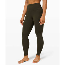 Load image into Gallery viewer, Lululemon Align 28" High Rise Pull On Activewear Leggings Dark Olive 4
