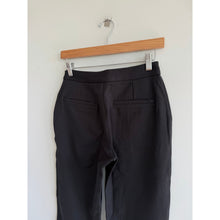 Load image into Gallery viewer, Lululemon City Trek II 28" Mid Rise Flat Front Trouser Pants Black 4 NWT
