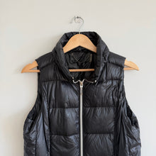 Load image into Gallery viewer, My Anorak Down Piffer Zip Up Vest Black M
