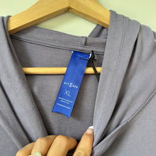 Load image into Gallery viewer, Kit And Ace Brushed Weekend Hoodie Relaxed Fit Pullover Dusk Purple XL NWT
