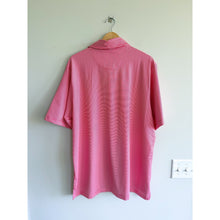 Load image into Gallery viewer, Fairway &amp; Greene USA Mini Stripe Short Sleeve Golf Jersey Polo Shirt Red XL NWT
