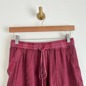 Hei Hei Anthropologie Dobby Beachcomber Shorts Red XS