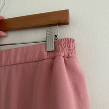 Load image into Gallery viewer, Anthropologie Mid Rise The Essential Pull On Trouser Pink S
