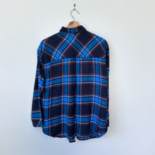 Load image into Gallery viewer, Rails Jackson Button Down Shirt Black/Azure S
