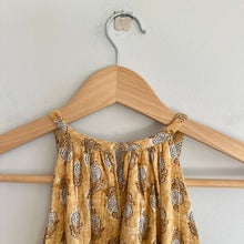 Load image into Gallery viewer, dRA Los Angeles Floral Print Halter Neck Tiered Midi Dress Yellow S

