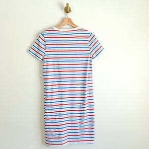 J. Crew Striped Short Sleeve T-Shirt Dress XXS NWT