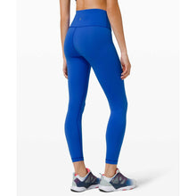 Load image into Gallery viewer, Lululemon Wunder Train High Rise Tight 25" Activewear Leggings Cerulean Blue 6
