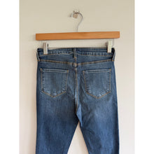 Load image into Gallery viewer, L'Agence Margot High Rise Cropped Stretch Skinny Jeans Medium Wash 25
