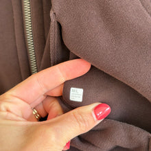 Load image into Gallery viewer, Lululemon Scuba Oversized Funnel-Neck Full Zip Sweatshirt Espresso Brown M
