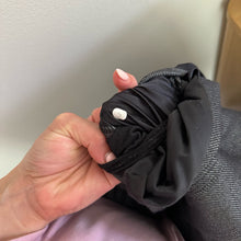 Load image into Gallery viewer, Lululemon Cocoon Car Coat in Black / Coco Pique Black / Shine Dot Black
