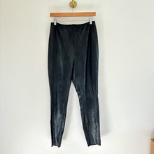 Load image into Gallery viewer, Commando Faux Leather Pull On High Rise Leggings Black 2X
