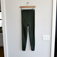 Load image into Gallery viewer, Blanqi Everyday Maternity Stretch Comfort Belly Support Leggings Green M
