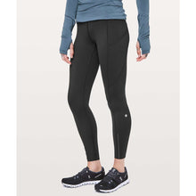 Load image into Gallery viewer, Lululemon Fast &amp; Free High Rise 7/8 Tight Leggings Black 2 NWT
