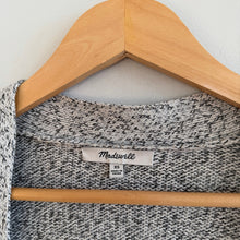 Load image into Gallery viewer, Madewell Marled Glenmont Knit Open Front Cardigan Sweater Gray XS
