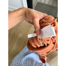 Load image into Gallery viewer, Madewell Lightspun Lucie Flutter Sleeve Smocked Wide Leg Jumpsuit Brown 4
