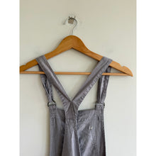 Load image into Gallery viewer, Level 99 Melanie Denim Straight Leg Casual Overalls Gray XS
