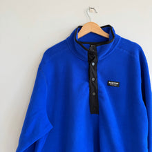 Load image into Gallery viewer, Burton Hearth Fleece Mock Neck Long Sleeve Pullover Cobalt Blue XXL NWT

