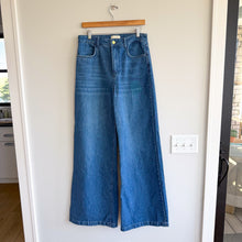 Load image into Gallery viewer, Triarchy Organic Cotton Denim Ms Fonda High Rise Wide Leg Jeans Blue 29
