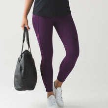Load image into Gallery viewer, Lululemon Wild And Free Tight Darkest Magenta 2 $118
